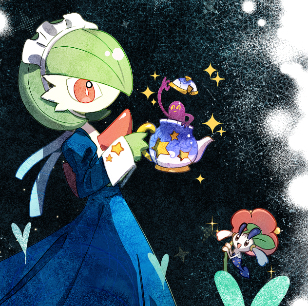 erdong_vtaba's tweet photo. 在虛空之下的茶會

#イラスト　＃ポケモンㅤㅤ https://t.co/saiEXRUHJ3