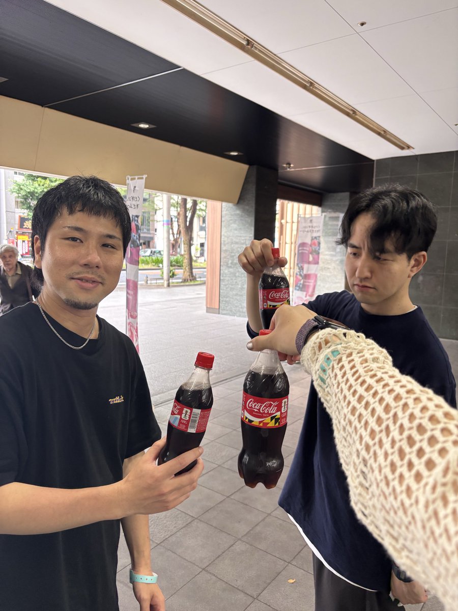 miida_official's tweet photo. miida #サカスプ2026 無事終了しました！
きてくださったみなさまありがとうございました🙌

バンド初上陸をコーラで乾杯🤝しました
また名古屋行くぞー！ミズキより https://t.co/PM5DErxX90