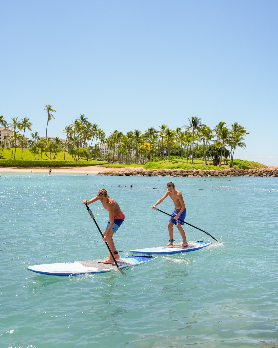 FSOahu's tweet photo. Whether you’re gliding with the gentle rhythm of the waves or turning your paddle into a refreshing on-the-water workout, our complimentary stand-up paddleboards is the perfect way to begin your day.

Discover more Resort activities --> https://t.co/OMLhtqD8vr

#FSOahu https://t.co/FmqDrBMpVf