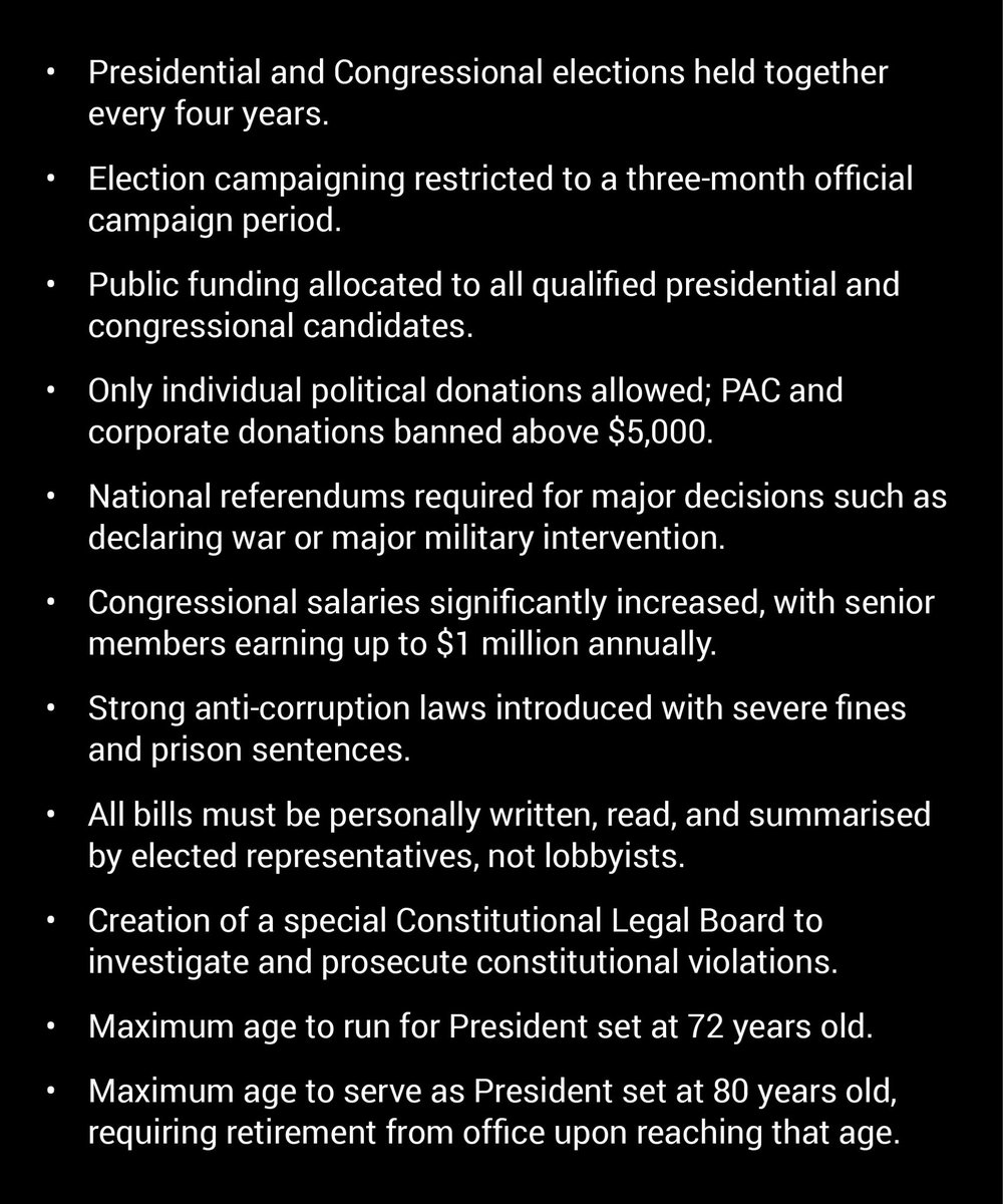 war_racket's tweet photo. The US will either collapse due to debt, or make dramatic changes before it’s too late.

A new good banked US dollar, paying off old debt in the worthless old dollar is the only way, even though that will cause a global economic catastrophe.

Then there’s changes to the government system…

@StateDept @congressdotgov #Knicks
👇👇