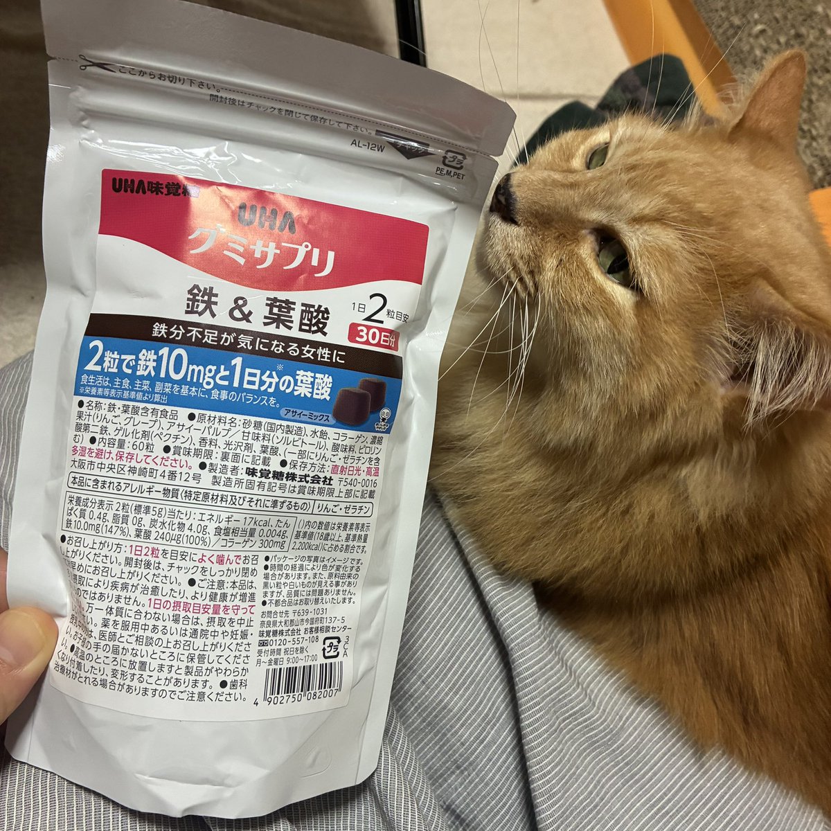slantse's tweet photo. …ってぐちぐち言ってたら来てくれたよAmazon。土曜日にありがとな…これで鉄分が摂れます。 https://t.co/rfCK6ajixD