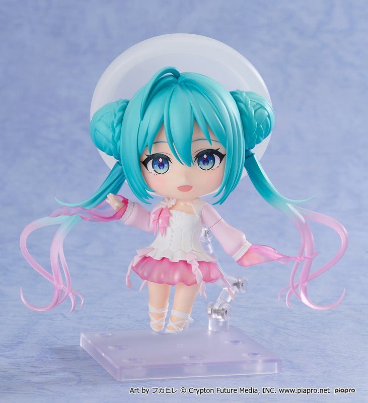 BeaMothy's tweet photo. im loving so  much this miku jellyfish era  ocean themed designs are so peak i hope they do more critters  imagine  a whale shark miku design it would be so cute 😭 https://t.co/fhLEzOAafI