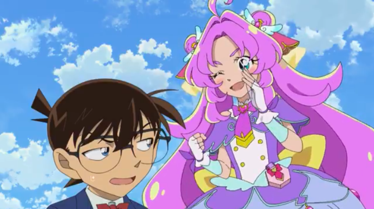 ToyJoyTV's tweet photo. 名探偵コナン×プリキュア コラボ回、親子で視聴しました📺✨

長女(15)「なんか本物のキュアアンサーに出てきて欲しかった…」
次女(13)「それな〜。ちょっと寂しい感じした」
母「コナンの世界は現実的だから、魔法少女そのものを完全に出すのは難しかったんじゃない？」
次女「でも変身シーンはちゃんと描いてくれてて嬉しかった！」

三女(9)「え？これ誰なん？アンサーじゃないの？？」と大混乱😂
しかもコナンの次回予告でさらに衝撃を受けて半泣きになってました😭

大人としては「コナン世界でのプリキュア設定」はめっちゃ納得できたけど、
子供目線だと「本物のキュアアンサーが出てきてほしい！」という気持ちが強かったみたいです。

でも最後に本物のあんながチラッと登場した瞬間は家族みんなで大喜びでした💕

このコラボ回、皆さんはどこが一番刺さったか気になる🔍😉✨

#たんプリ #たんプリ19話 #プリキュア #プリキュアコナン #名探偵コナン #キュアアンサー #たんプリコナン