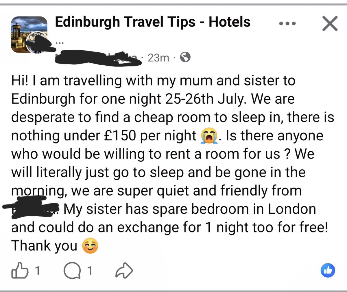 rock_shamrock's tweet photo. Slow hand clap for @Edinburgh_CC - decimating self-catering has driven up prices - wealthy hoteliers have the monopoly now. Brown envelopes or just sheer incompetence by the council - we will soon know as the evidence mounts against the main culprits @sto_paul @EdinburghGreens https://t.co/9MfmOAso9t