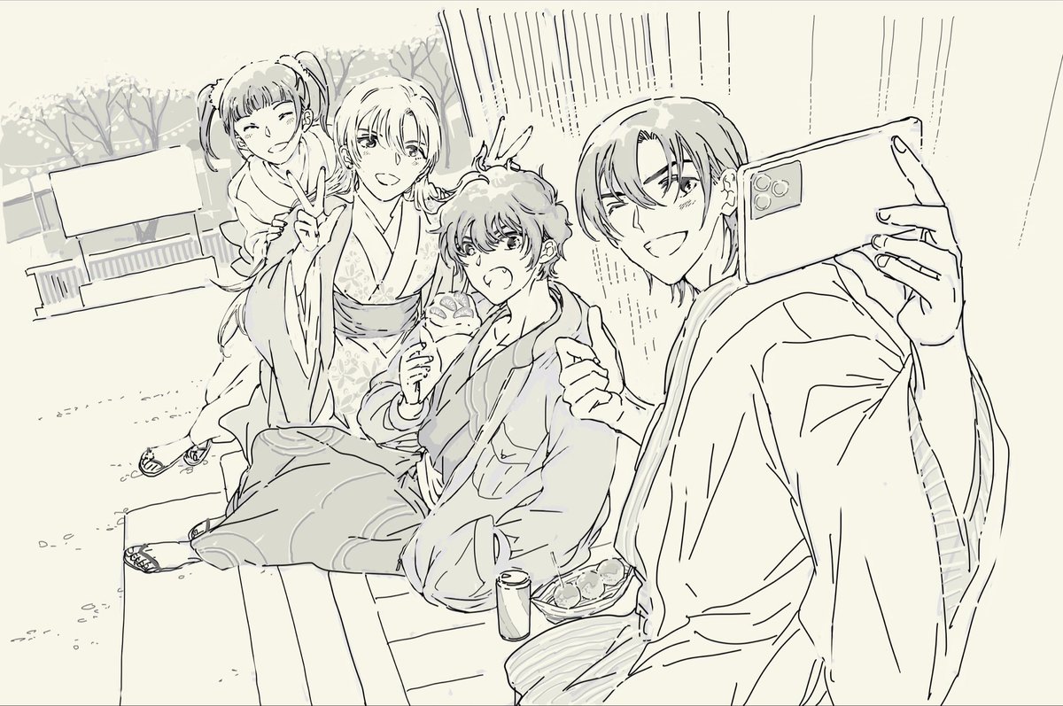 E_GUANA's tweet photo. #HagixMatsu #萩松 

👘🍡 matsuri https://t.co/mhUas7OVox
