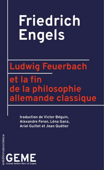 PhilosophieActu's tweet photo. Friedrich #Engels, Ludwig #Feuerbach et la fin de la philosophie allemande classique, Les Editions sociales
Parution le 26/06/2026
🔸https://t.co/9DnxuxsSE7

via @Ed_Sociales https://t.co/VB0BdphGig