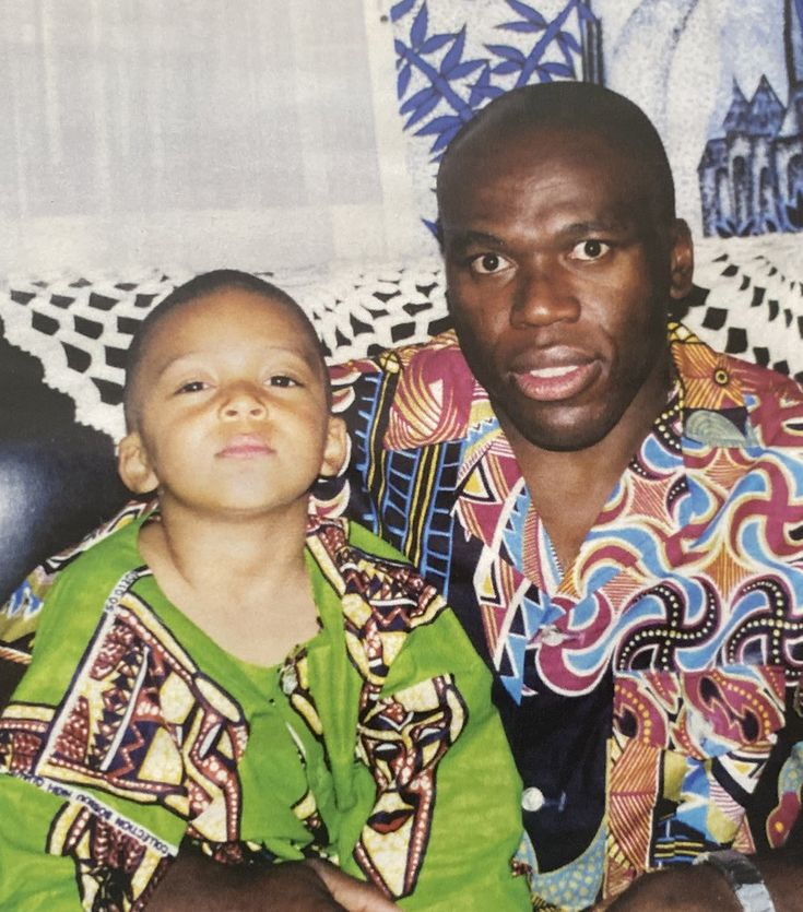 JustCasper_2's tweet photo. Kylian Mbappe with his Dad. https://t.co/Haomt9Zh8c