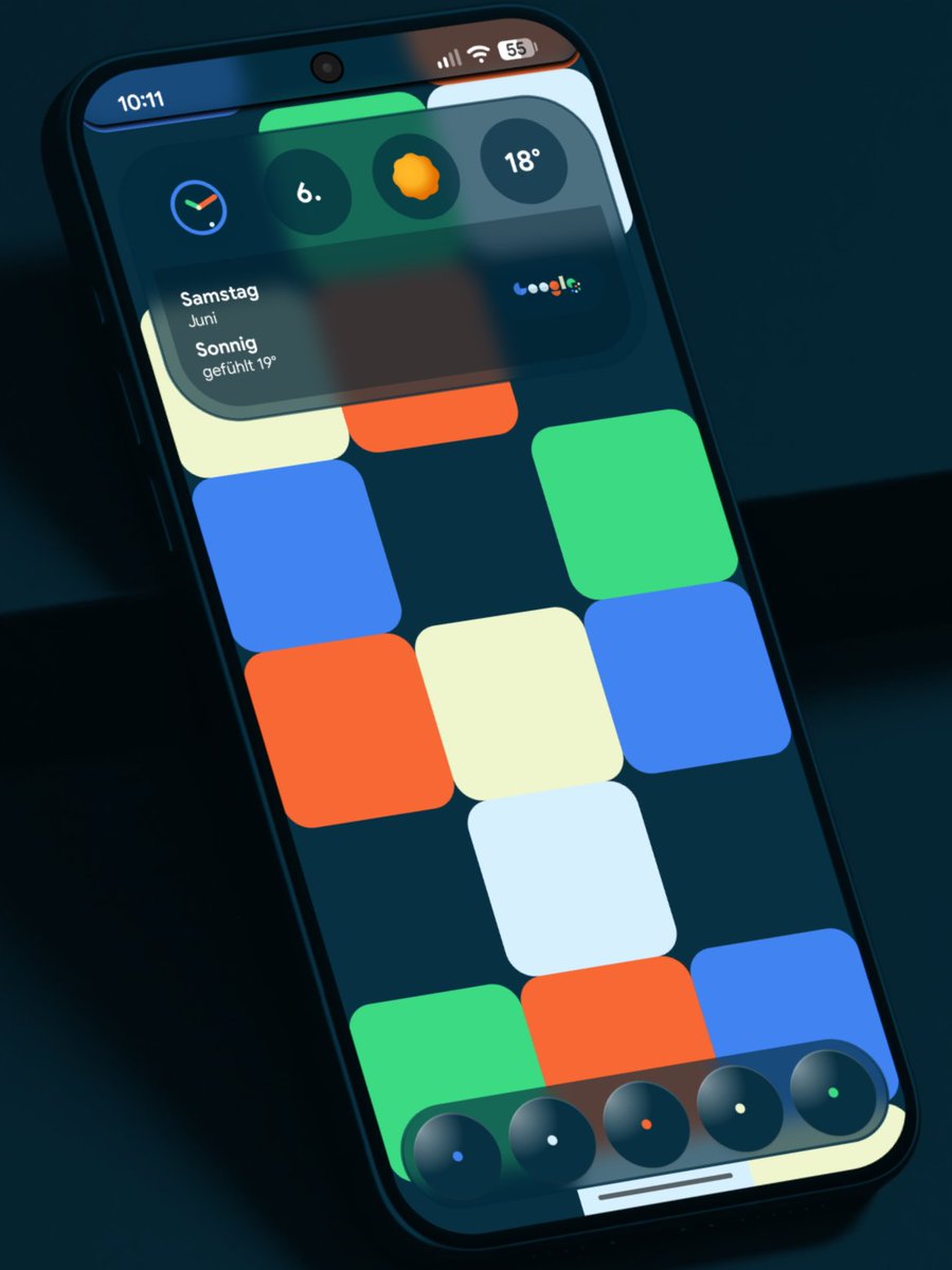 MarcusBremen's tweet photo. saturday
#android16 #customizing #google #hishoot2i #homescreen #klwp #pixel #pixel8 #wallpaper https://t.co/o7S8aEAS9s