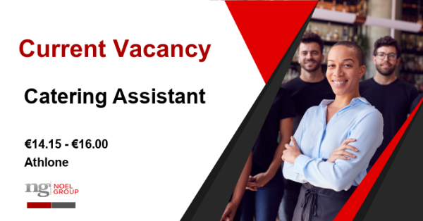 NoelGroup_'s tweet photo. Apply today! Catering Assistant, €14.15 - €16.00 per hour - #Athlone. https://t.co/l3IwUoVb4G https://t.co/qwbGbvlrg6