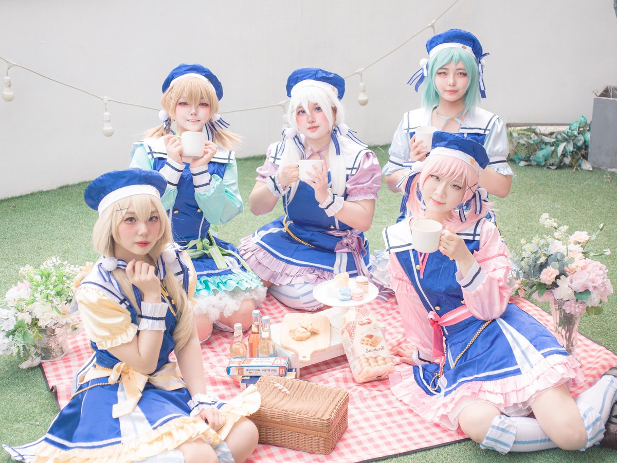 hjhjhjwack's tweet photo. ԹɑՏԵҽӀ❁ԹɑӀҽԵԵҽՏ

#バンドリ
#パスパレ 
#コスプレ https://t.co/pnHuugQPQo