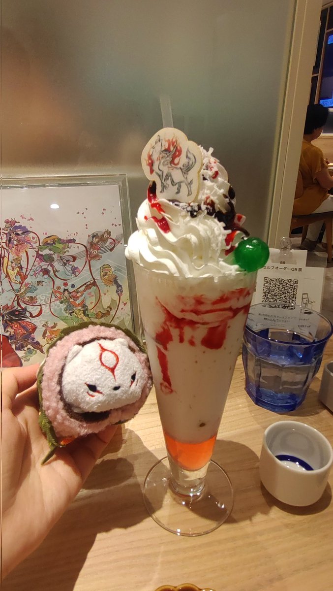 カプコンカフェ大神コラボ来ました！！！！ 梅田の方のグッズは