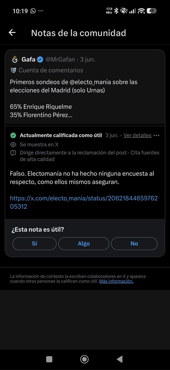 goryxe's tweet photo. @MrGafan jajajajaajajaja los de 3lectomania han pedido nota de la comunidad. Lloro!!! https://t.co/nRFHjalRIQ