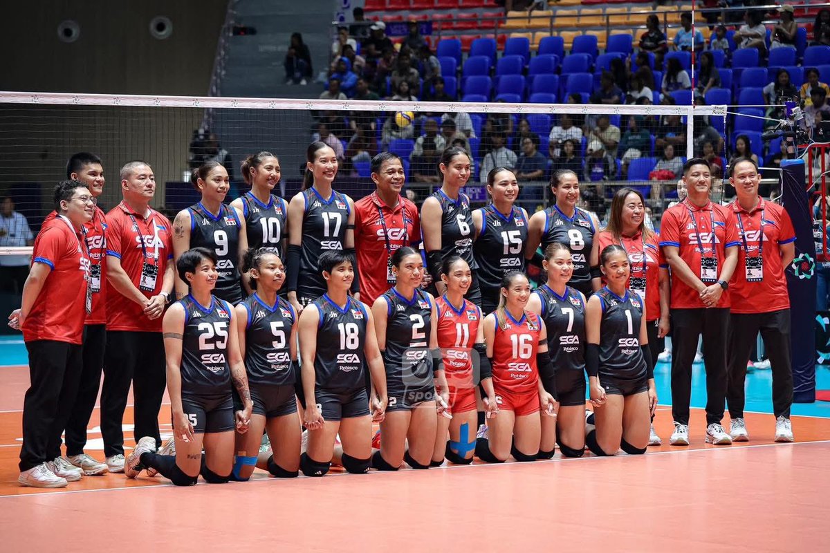 volleytiger's tweet photo. ALAS PILIPINAS OPENS WITH A SWEEP! 🇵🇭

Led by Alyssa Valdez, Alas Pilipinas dominates Team Uzbekistan in straight sets (25-16, 25-12, 25-14) to open its AVC Women’s Cup 2026 campaign.

Congrats, ladies! 👏 #AVCWomensCup2026 https://t.co/mi0WTcKlSf