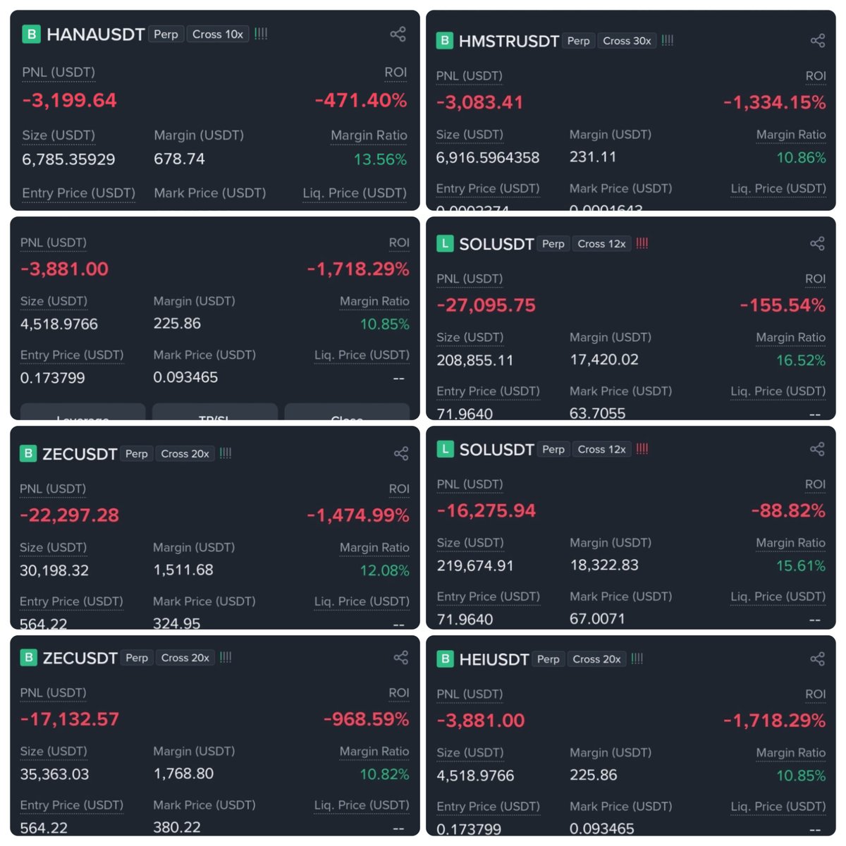 Jia_Lilly01's tweet photo. 🚨😭 BILLIONS WIPED OUT... TRADERS LEFT IN SHOCK AS THE BLOODIEST DUMP STRIKES AGAIN 😭🚨

A major $ZEC whale just watched nearly $70 MILLION disappear in a single day 💔📉

The panic exploded after reports revealed a long-hidden vulnerability that could potentially allow counterfeit coin minting, triggering one of the most brutal selloffs seen in years.

📉 $ZEC crashed more than 50%.

Imagine spending years building a position... only to watch half of it vanish overnight. 😭

This is the harsh reality of crypto. Sometimes it's not the charts that destroy portfolios... it's the risks nobody sees coming.

And for those celebrating every small bounce right now...

⚠️ GUYS, IF YOU THINK THIS IS THE BOTTOM, THINK TWICE. ⚠️

My indicators on $ETH are flashing signals that look eerily similar to previous bear market phases.

If history repeats itself, we may still be FAR from the real #Bottom. 😳📉

Are you buying this fear... or preparing for even more pain ahead? 👇😭