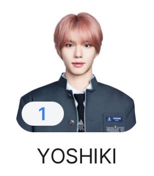 YOSHIKI RANKED #1 GLOBALLY IN THE FINAL VOTE. THANK YOU TO ALL