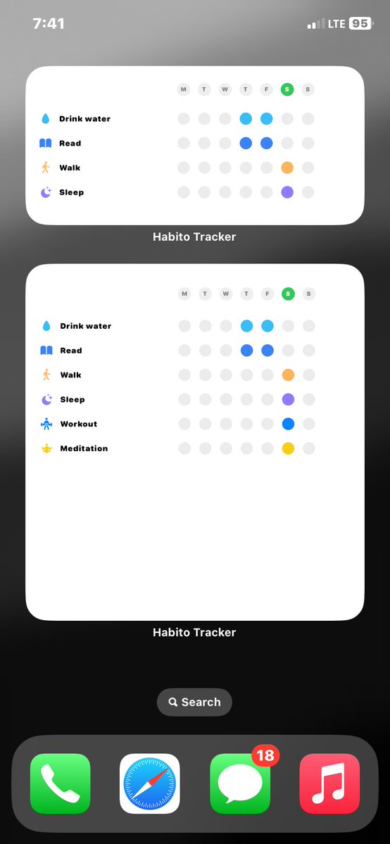 vasanthadabala's tweet photo. - Widget Rings, Bars and reports added

#BuildInPublic #HabitTracker #IndieDev #AI #iOSDev #Startup https://t.co/RgrjOZRaE9