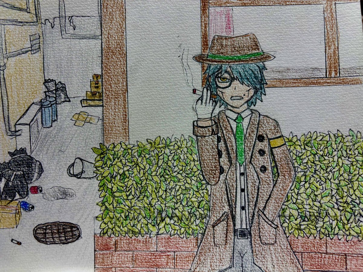tomobone334's tweet photo. すっかりほったらかしにしてたイラスト完成させました。情報屋との取引です https://t.co/hHD7ScpA4a
