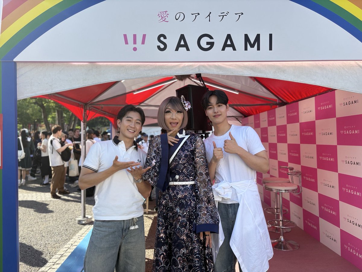 InterFM897's tweet photo. 1日目の公開収録にお越しいただき、ありがとうございました📻✨
本日はMC ブルボンヌ、ゲスト DaiShun でお届けしました！

明日は15時半よりお待ちしております🎶

#interfm #TokyoPride2026 https://t.co/blyYPz0KFc