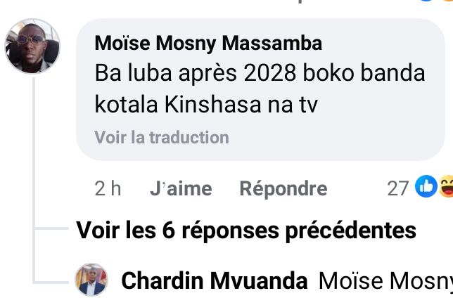 FranckKafuata's tweet photo. Donc Kinshasa appartient à un groupe d'individus ?
De quel droit ce groupe peut-il menacer les balubas ?

Que font les services de sécurité pour interpeller ces énergumènes ?

L'opposition cherche par tout moyen créer de divisions afin de matérialiser son plan de balkanisation ? https://t.co/c8PqoLSfy5