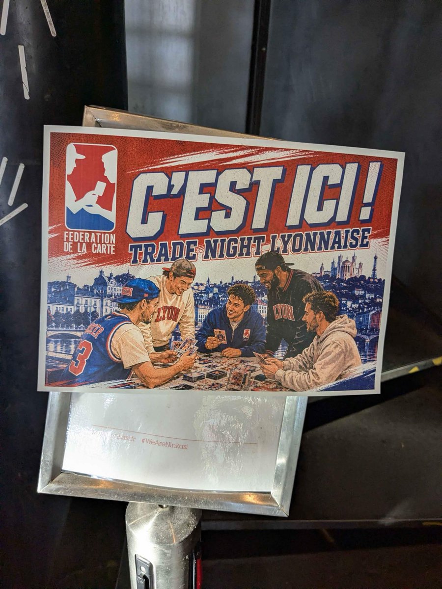 Fededelacarte's tweet photo. Une des vocations de cette association c’est de favoriser les rencontres entre collectionneurs. 
Une organisation régionale se met en place et c’est du côté de Lyon que la première Trade Night a eu lieu. 
Une trentaine de collectionneurs se sont donnés rdv pour un super moment https://t.co/a42j7j9jh0