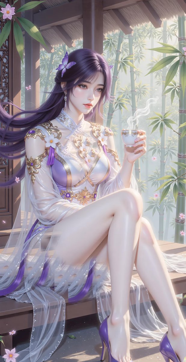 BohetangAI's tweet photo. 完美世界 云曦
国漫女神，治愈我日常的良药  
#AI绘画 #国漫 #国漫女神 https://t.co/zbWygb4B9d