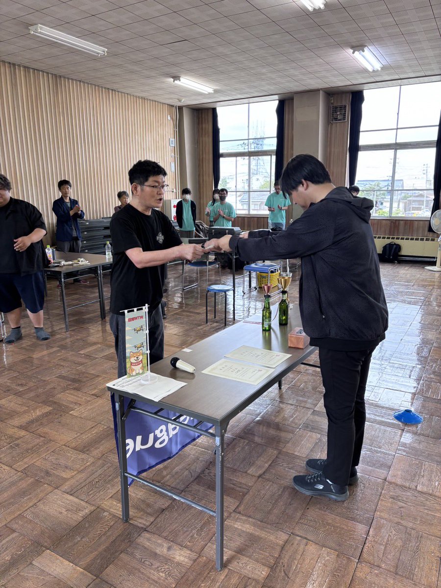 WTWAKITA's tweet photo. TTDL第4戦秋田県湯沢市
無事に終了しました‼️
第1位　NabeFPV選手
第2位　Cho❗️選手
第3位　GORI選手
第4位　Shu選手
遠方よりご参加ありがとうございました😊 https://t.co/3wKmGh2aET