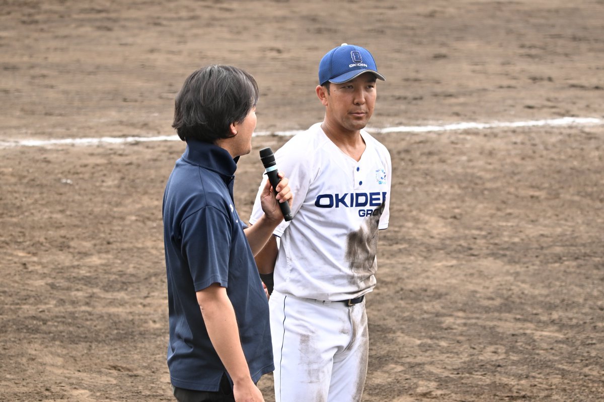 komada14760's tweet photo. 田場亮平さん、都市対抗10年連続出場を無事自チームで達成となりました！

2017：西部ガス(補強)
2018：西部ガス(補強)
2019：Honda熊本(補強)
2020：西部ガス(補強)
2021：Honda熊本(補強)
2022：Honda熊本(補強)
2023：Honda熊本(補強)
2024：沖縄電力
2025：Honda熊本(補強)
2026：沖縄電力 ←NEW! https://t.co/s9D1kY3EbX