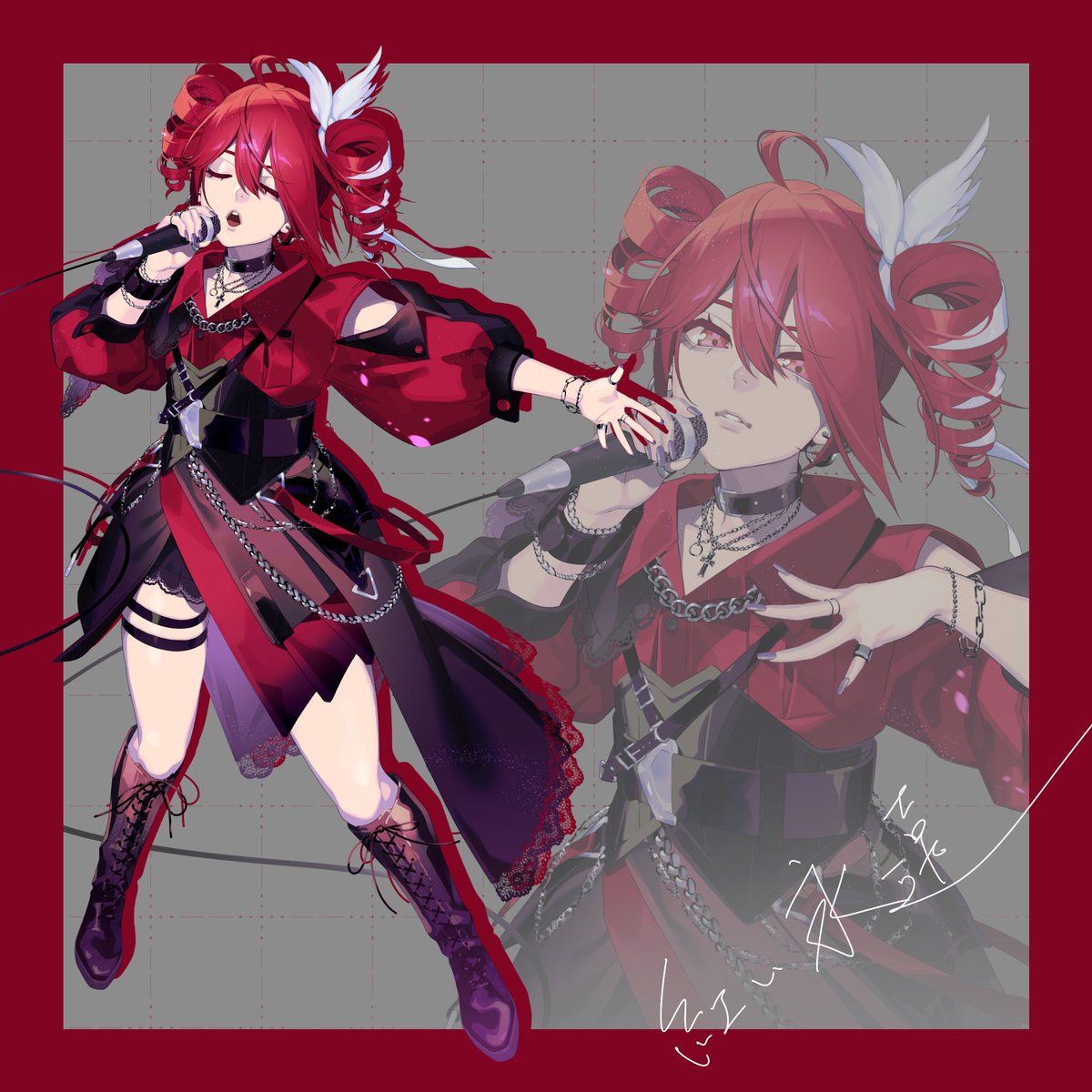 dahlinus's tweet photo. 全身絵💁

#重音テト https://t.co/il3ldnsmfs