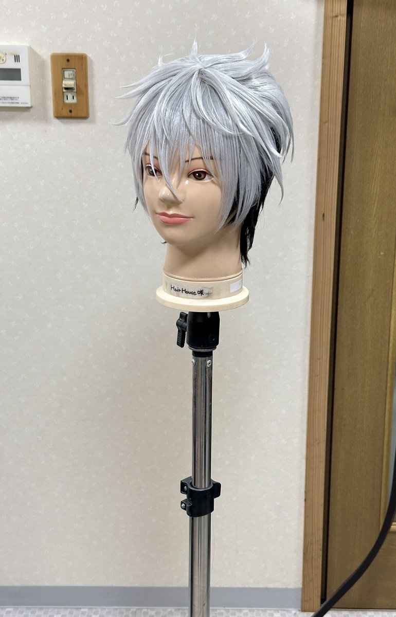 ぬらりひょんの 孫 奴良 リクオ 風ウィッグセットをさせて頂きました