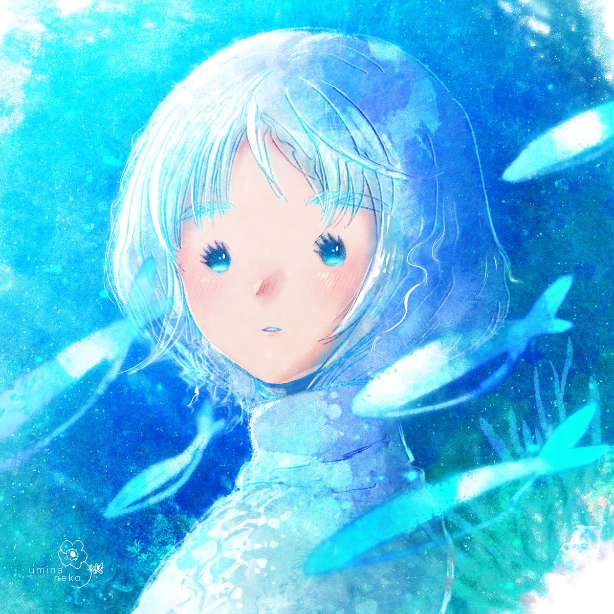 umina_comms's tweet photo. 過去絵再掲その26🐟
Aquarium https://t.co/TbDOoml3ff