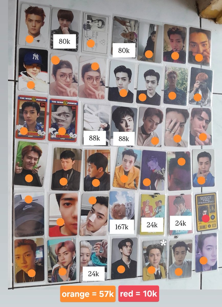 yellowinks's tweet photo. WTS🇮🇩

All Sehun photocards &amp; EXO Albums

Video condition✅️
Shopee &amp; packing fee included✅
Shipping JNE/JNT/Shopee✅️
Split payment BCA/DANA/gopay/shopee✅️
International buyers welcome via stated payment methods✅️

t. sehun pc album exo 양도 세훈 엑소 포카 앨범 https://t.co/vPETpFvwKg