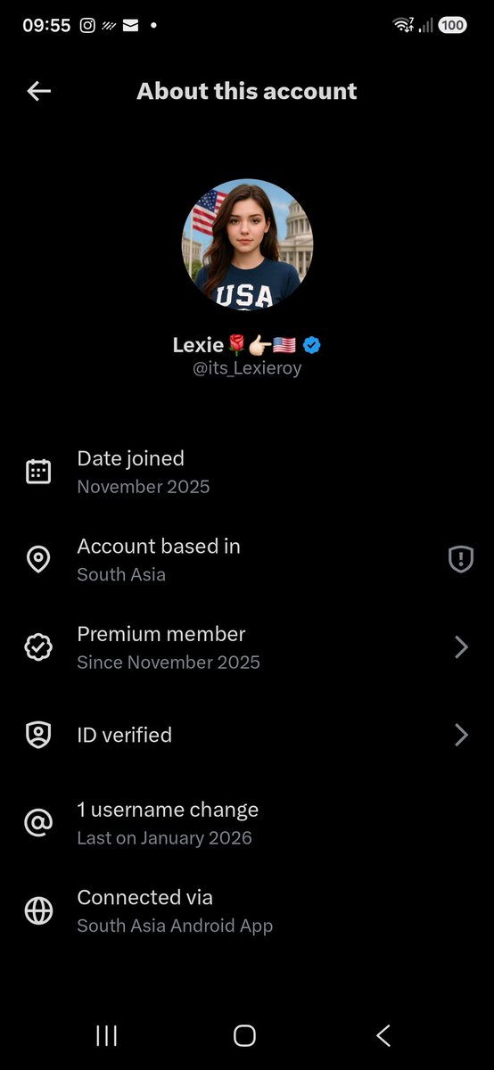 wander_ink's tweet photo. @its_Lexieroy Indian bot claiming to be American 

Fuck off. https://t.co/Qu1ElTka3T