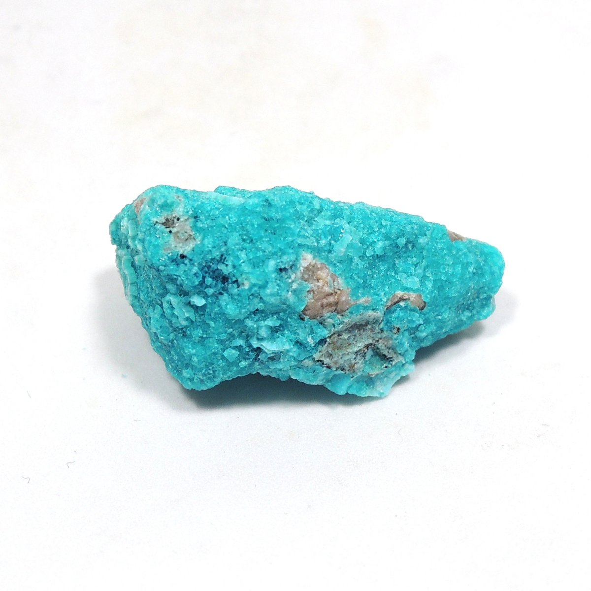 アメリカはニューメキシコ州、タイロン鉱山産のクリソコラ(珪孔雀石)の