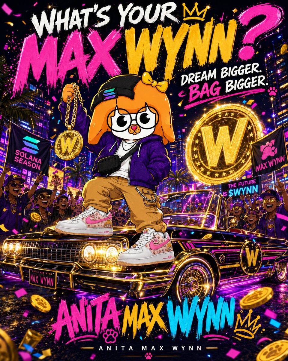 Twinxi_Pie's tweet photo. @WangMarkets Strong communities survive bear markets.

Strong communities create bull markets.

Anita Max $WYNN knows the difference. 🚀

Ca:CvXyWJRq3ZxqifMzAuyUomDvJ8PF8NitXx8HxRLGpump https://t.co/NRlz0DJdx6