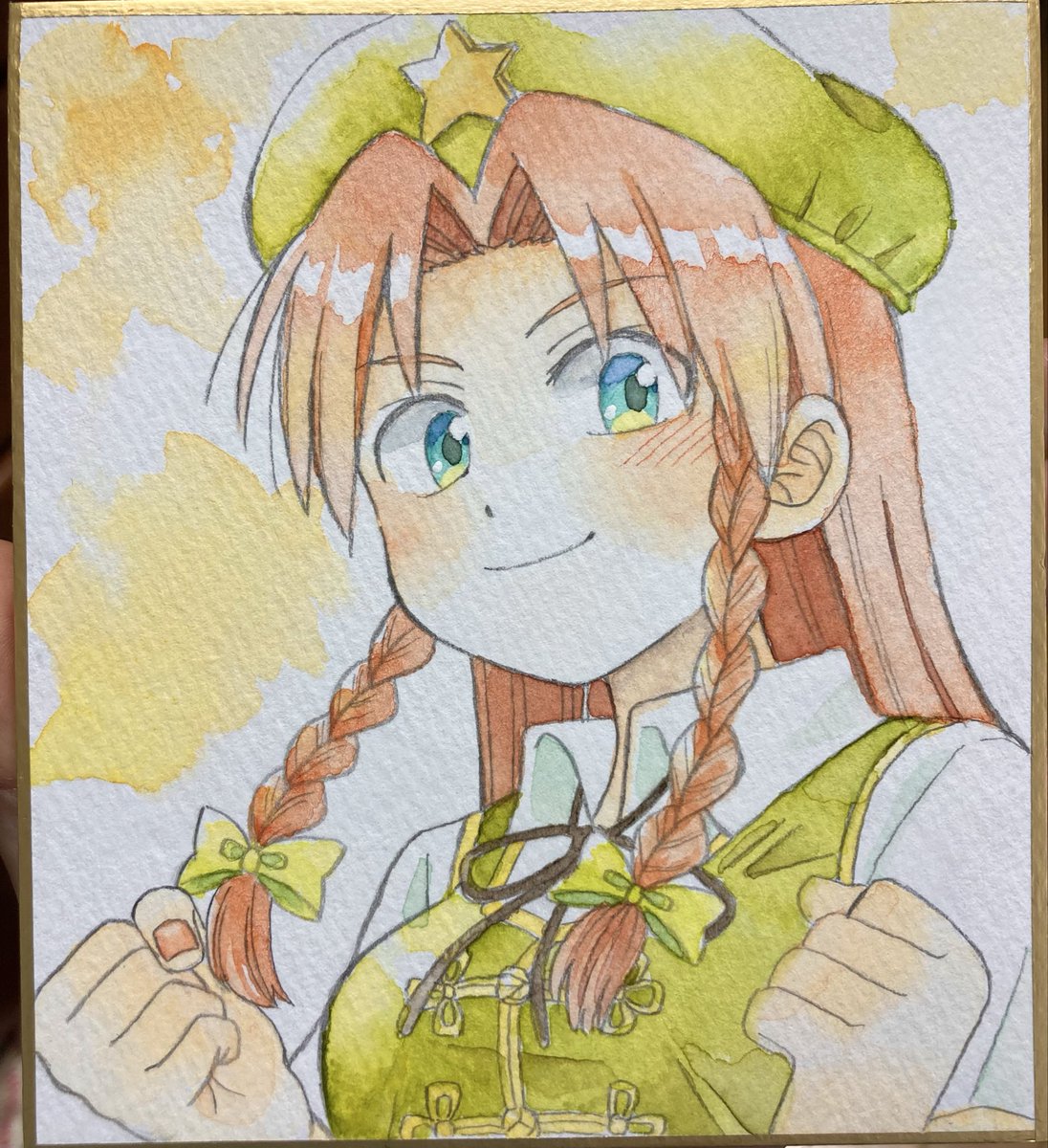 hijiri_st's tweet photo. 美鈴色紙！ https://t.co/uzlrF5Rg9e