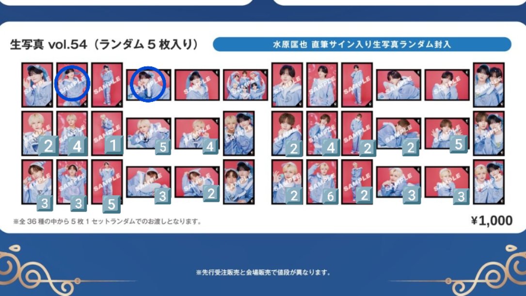 _soya7uw_'s tweet photo. 7space vol.36 ~Mizuhara Kyoya Birthday Event~ 水原生誕　生写真

【譲】画像のもの
【求】買取りor水原(画像の青○優先)
#7min譲 #7min求 https://t.co/yJofPQsXVS