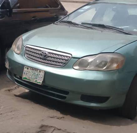 Shodav4real's tweet photo. 🚨 PLEASE RT 🚨

STOLEN VEHICLE ALERT

This Toyota Corolla was stolen on 3rd June 2026

Plate: KRD-294-BB

If spotted anywhere, please contact
08148053503
09038325608

Kindly share across all social media platforms. A share could help locate the vehicle.

@PoliceNG @FRSCNigeria https://t.co/fuomdwHgvQ