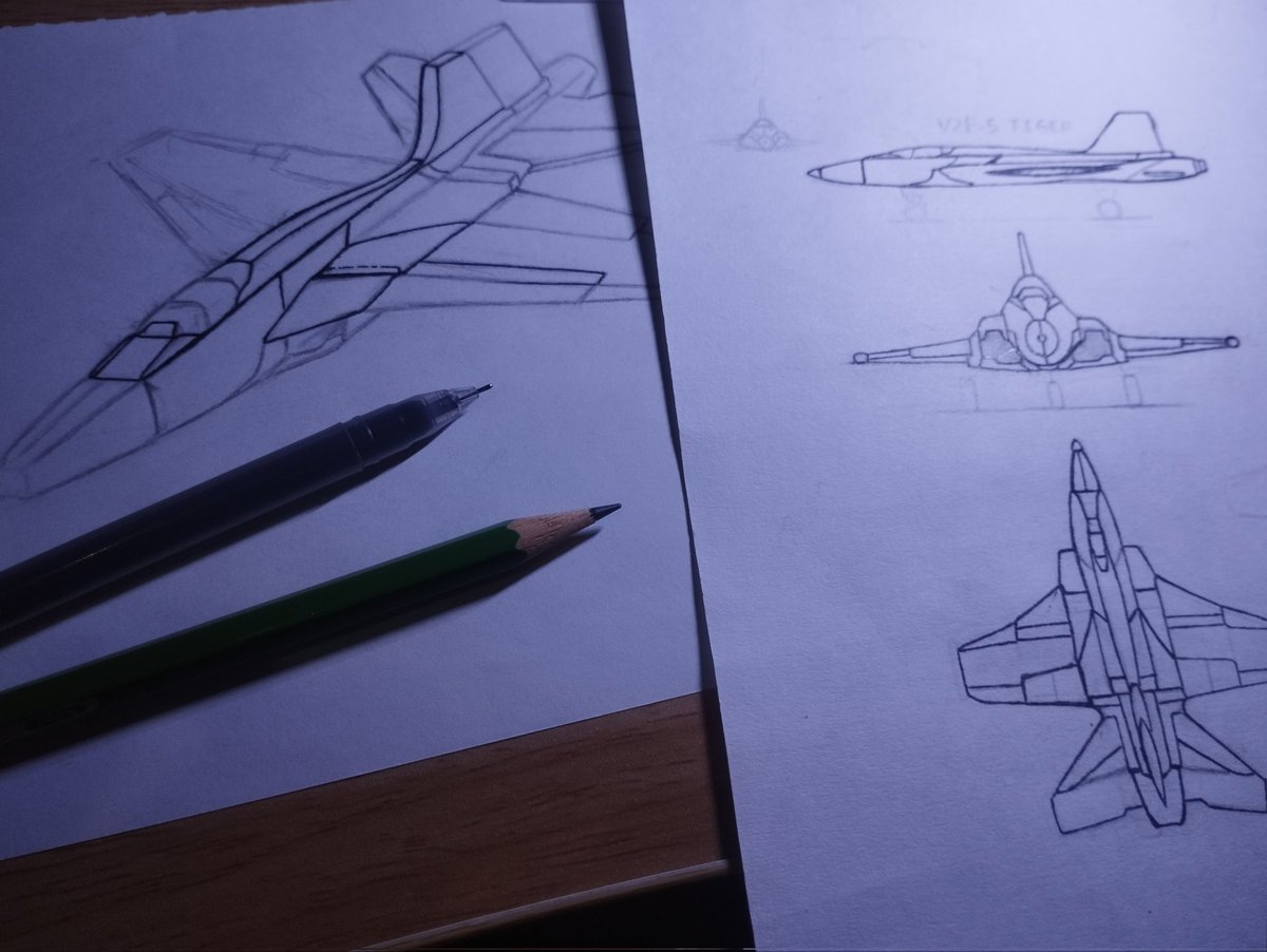 Mioshima_09's tweet photo. Day 015...[SPECIAL EDITION]

Last September 9th, 2025...

I had myself thinking about an Aircraft, especially the Philippine Air force. The F-5 Tiger were honourably the best aircraft it ever had, So Why not I try to design an modernized version, so I did what I imagined it. https://t.co/dlWBu5dDVP