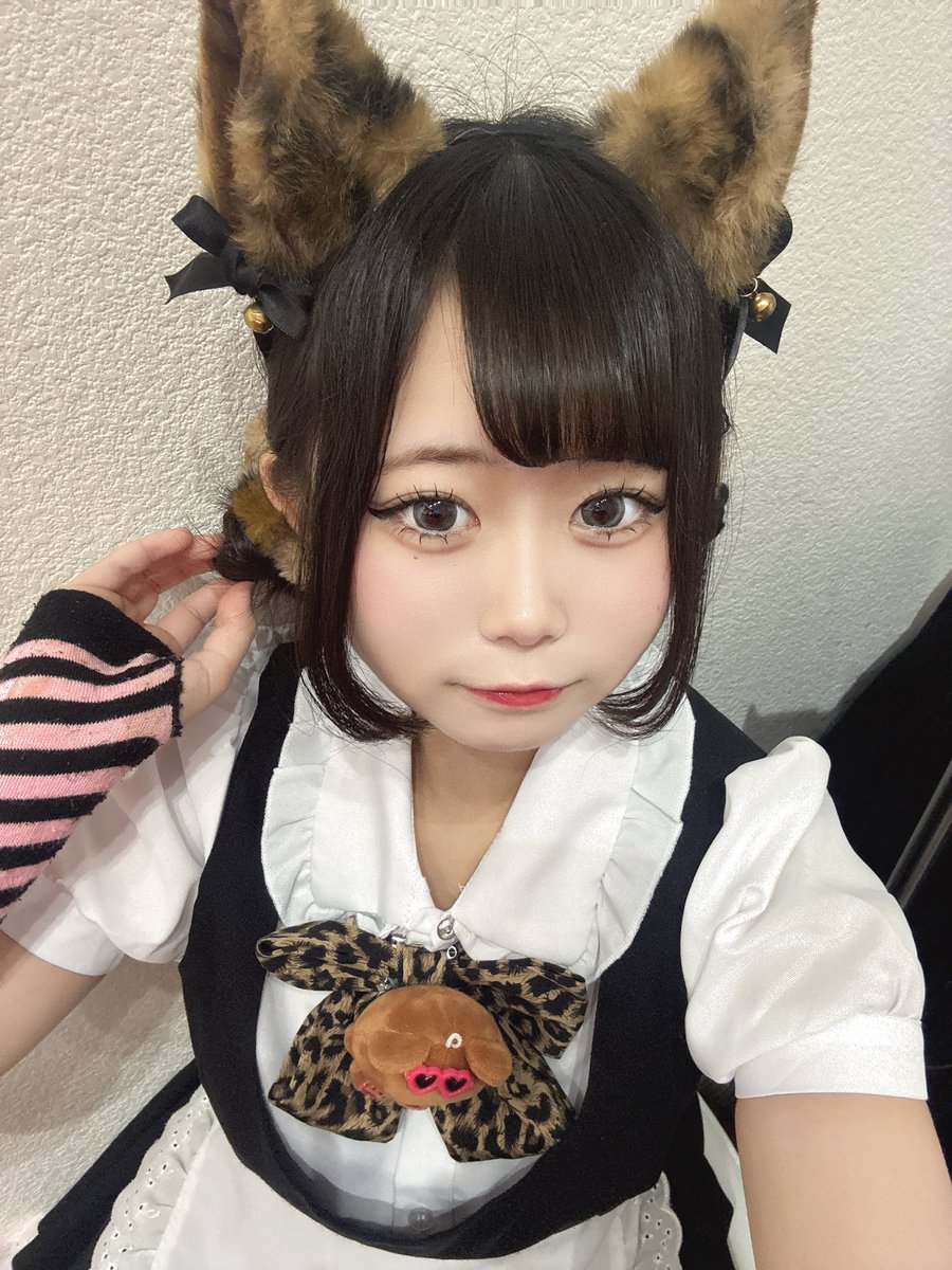 Candy___Ria's tweet photo. 一生無双モードてがんばるよっ^ᴗ ̫ ᴗ^♩
 #メイドカフェ #自撮り界隈 https://t.co/RFuhbWTeCE