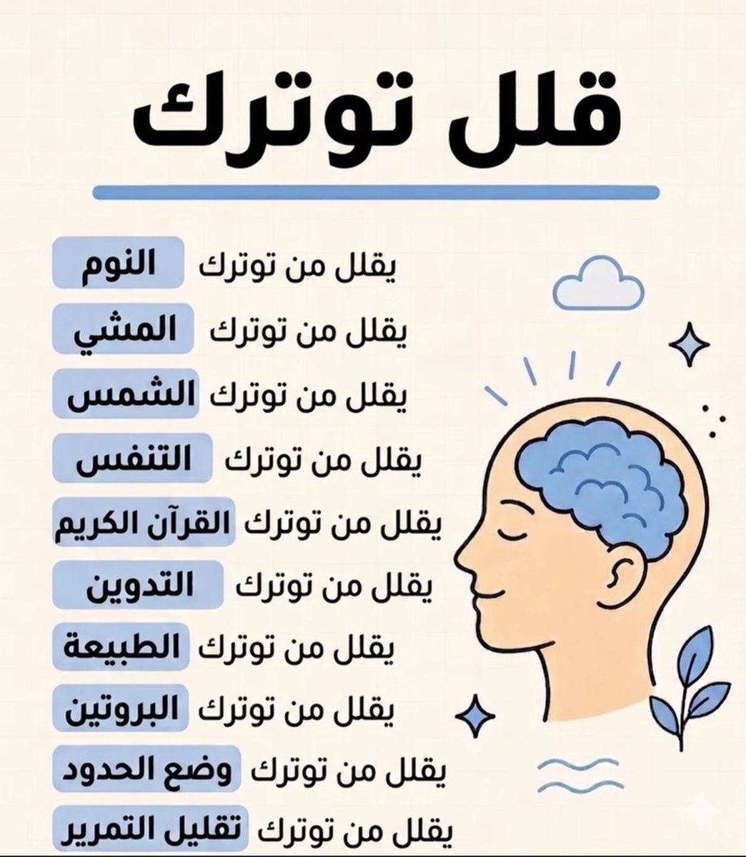 khalidyatnet's tweet photo. قلل التوتر .. https://t.co/PNCDP0Oo1d