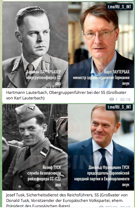 BNeukel's tweet photo. @Bea_Von_Tricks @sternde Die Enkel der Nazi ELITEN, Baerbock, Merz, S. Gabriel, Verfassungsrichterin Susanne Baer. Bis auf Gabriel sind alle stolz auf ihre NAZI Opas. Auch Weidel ist Enkelin eines Nazi-Richters und von Storch hat sogar 2 hochrangige Nazi-Eliten-Opa. Aber alles nur Zufall! https://t.co/rnokGs3Hzl
