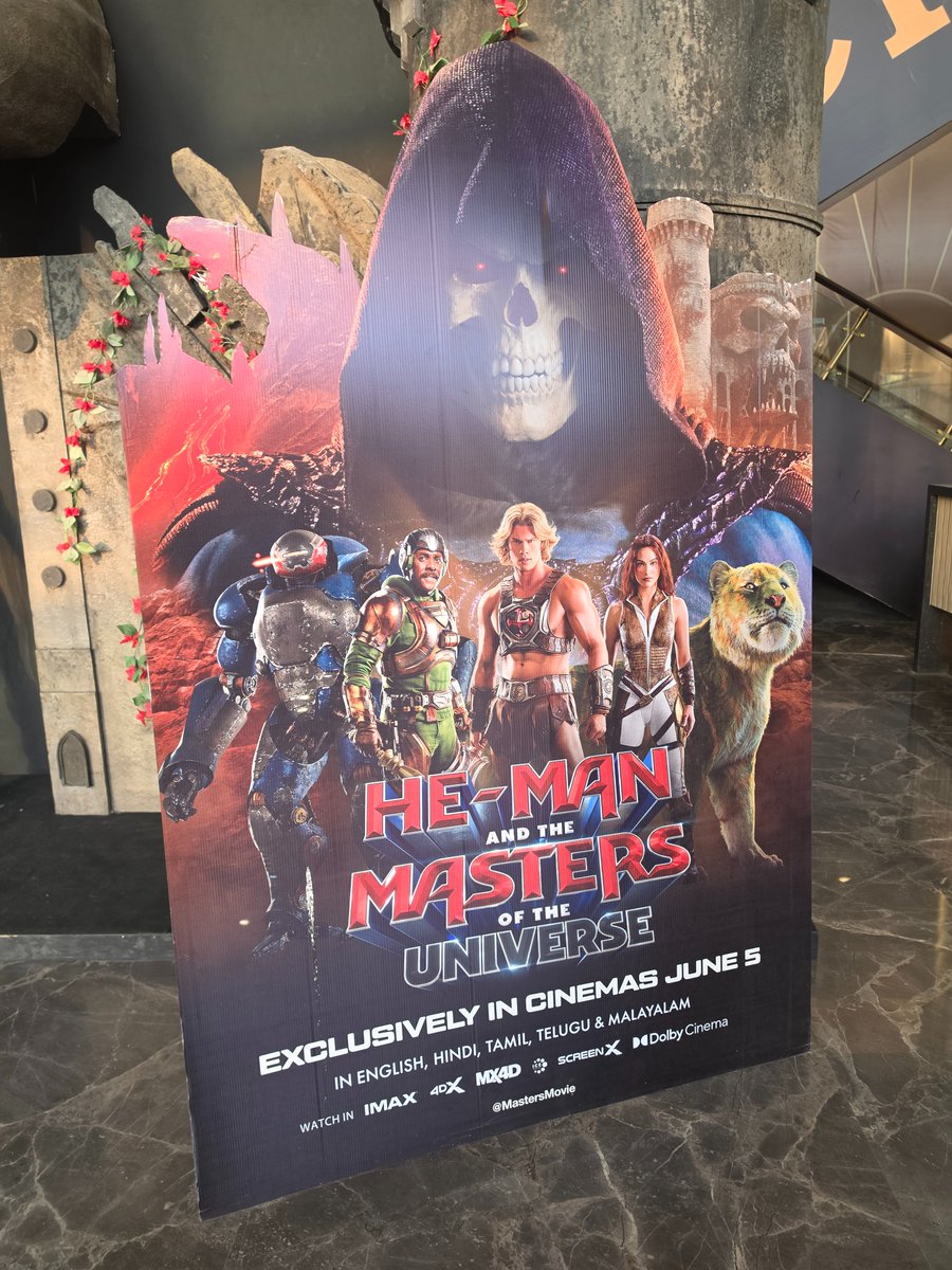 Amolecule's tweet photo. Go watch HeMan at the theaters. If you ever held the toy , you know what it means for us millennials. Movie is stupid funny doesn't take itself too sersly.. breath of fresh air.. watch it just go have fun. https://t.co/EliD6kgI0x