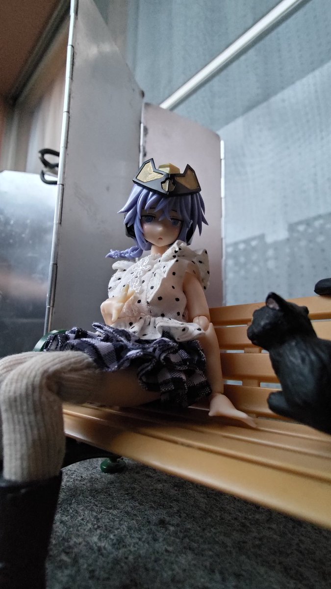 lbstyle5656's tweet photo. ピコ潮季ちゃんもおります。
#アサルトリリィドール部
ピコ潮季ちゃん：ネコチャン…… https://t.co/ql5gVjgMEK