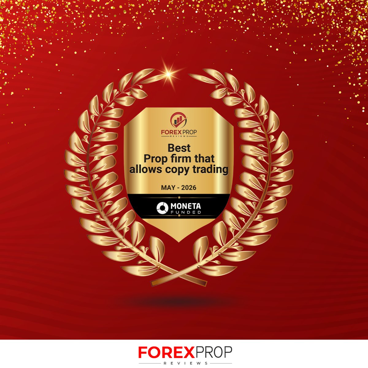 fxpropreviews's tweet photo. 🏆 Prop Firm Awards – May 2026 (2nd Edition)
The May spotlight continues.
🔁 Best Copy Trading – Moneta Funded
📚 Best Educational Resources – RebelsFunding
⚡ Best Trade Execution – Funded7
Three firms standing out for flexibility, learning, and execution. https://t.co/l9tf5wqhCY