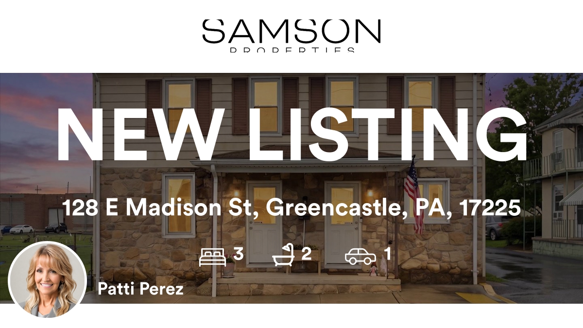 YourAgentPatti's tweet photo. 🛌 3 🛀 2 🚘 1
📍 128 E Madison St, Greencastle, PA, 17225

My latest listing on RateMyAgent.
salesperson 660334
https://t.co/bng3sXrBL0

...
#ratemyagent #realestate https://t.co/71JKi5t8mI