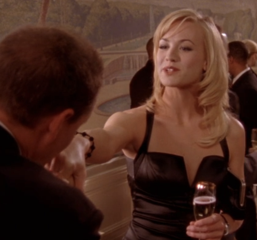oh_chuck_me's tweet photo. #Chuck 2.16

Paolo: I'm Paolo Giordano. I saw you arrive and couldn't help but admire your beauty.
Cole: His wife's name is Isabella (love the name, btw), and he has three little bambinos.
Sarah: Thank you. How are Isabella and the children?
Paolo: Signorina...

[Well played] https://t.co/CvqKjGP1fw