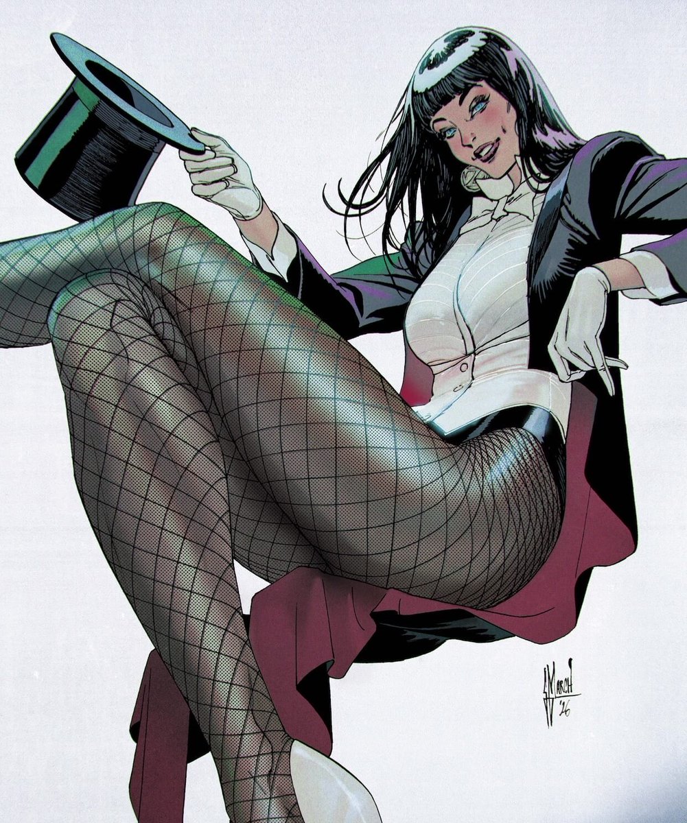 browneyedsirena's tweet photo. zatanna by guillem march https://t.co/7xOBKKC7O0