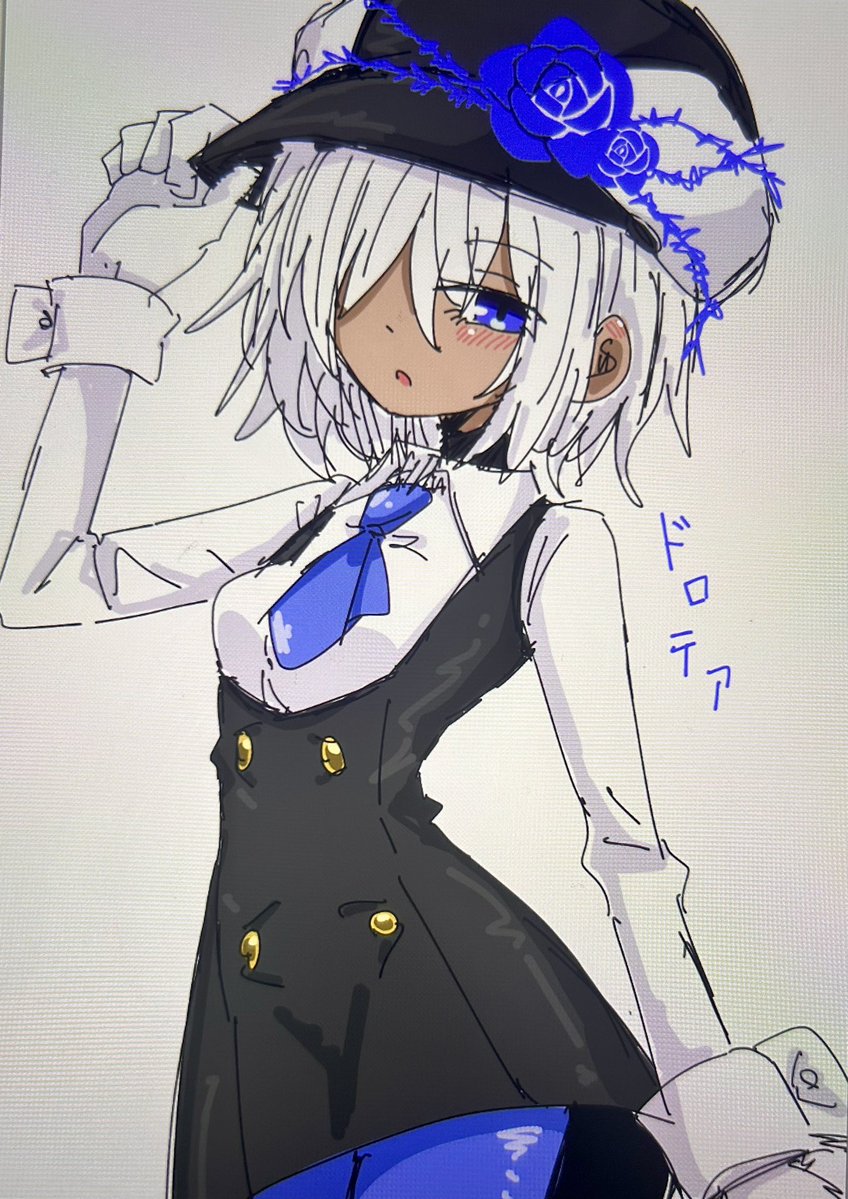 a30350459's tweet photo. 久しぶりに絵を描いたけど驚く程に下手になっててしょんぼり
という訳でドロテア https://t.co/dqdU0Z1cYN