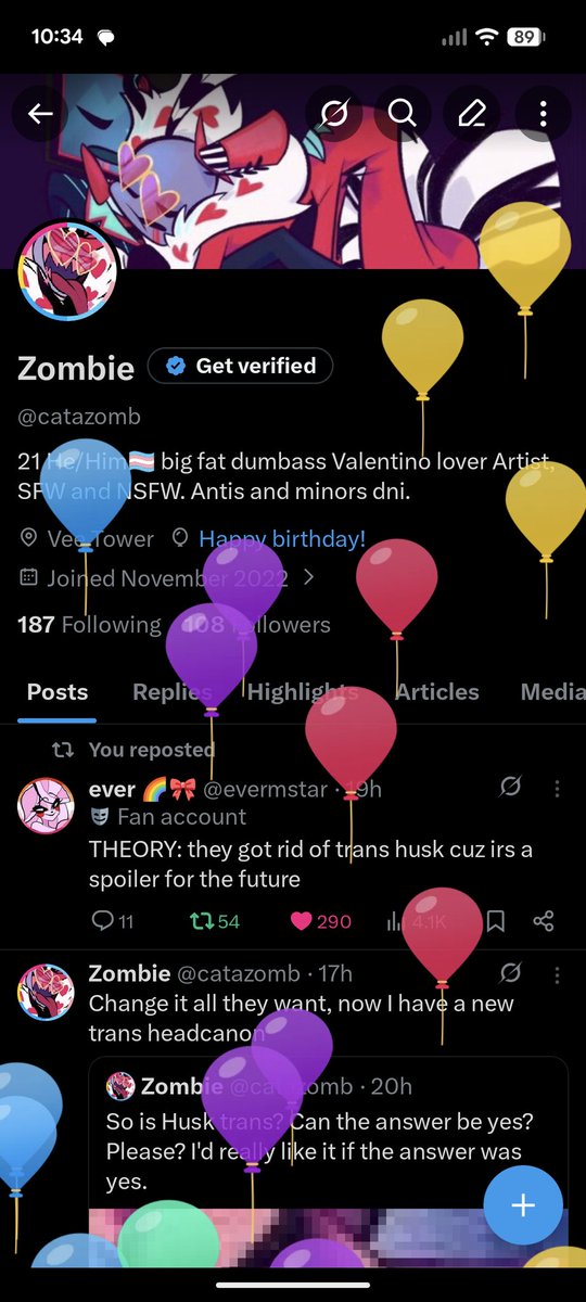 catazomb's tweet photo. I'm 22 now wooooo https://t.co/SMwhD00uaZ