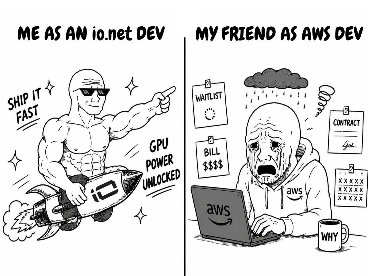 ionetpakistan's tweet photo. Told my friend to try @ionet

He said AWS is fine 😭 https://t.co/PLiYNhY2GU